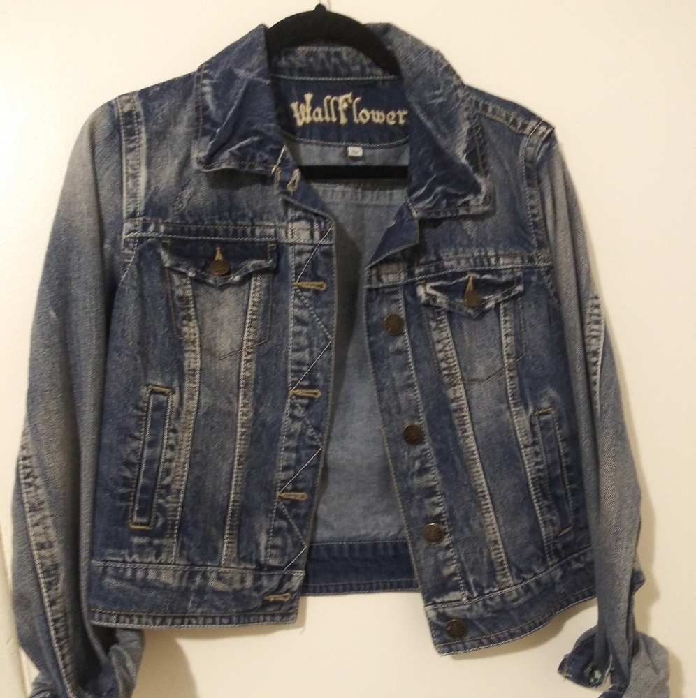 Medium Dark Blue Denim Jacket